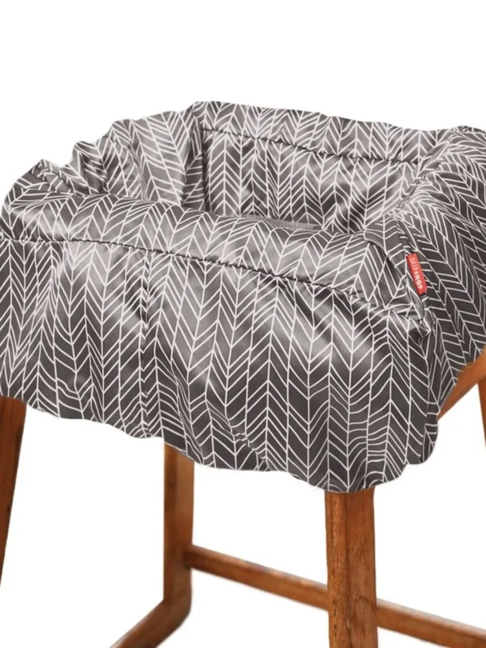 Skip Hop Gray Chevron Shopping Cart & High Chair Cover